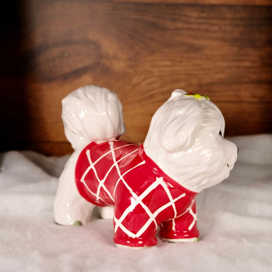 Maltese Christmas Figurine