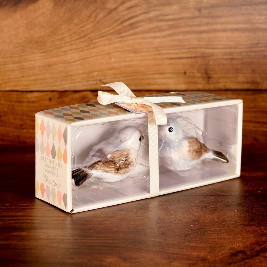 Blue Sky Clayworks Little Bird Salt & Pepper Shakers - Thumbnail 5
