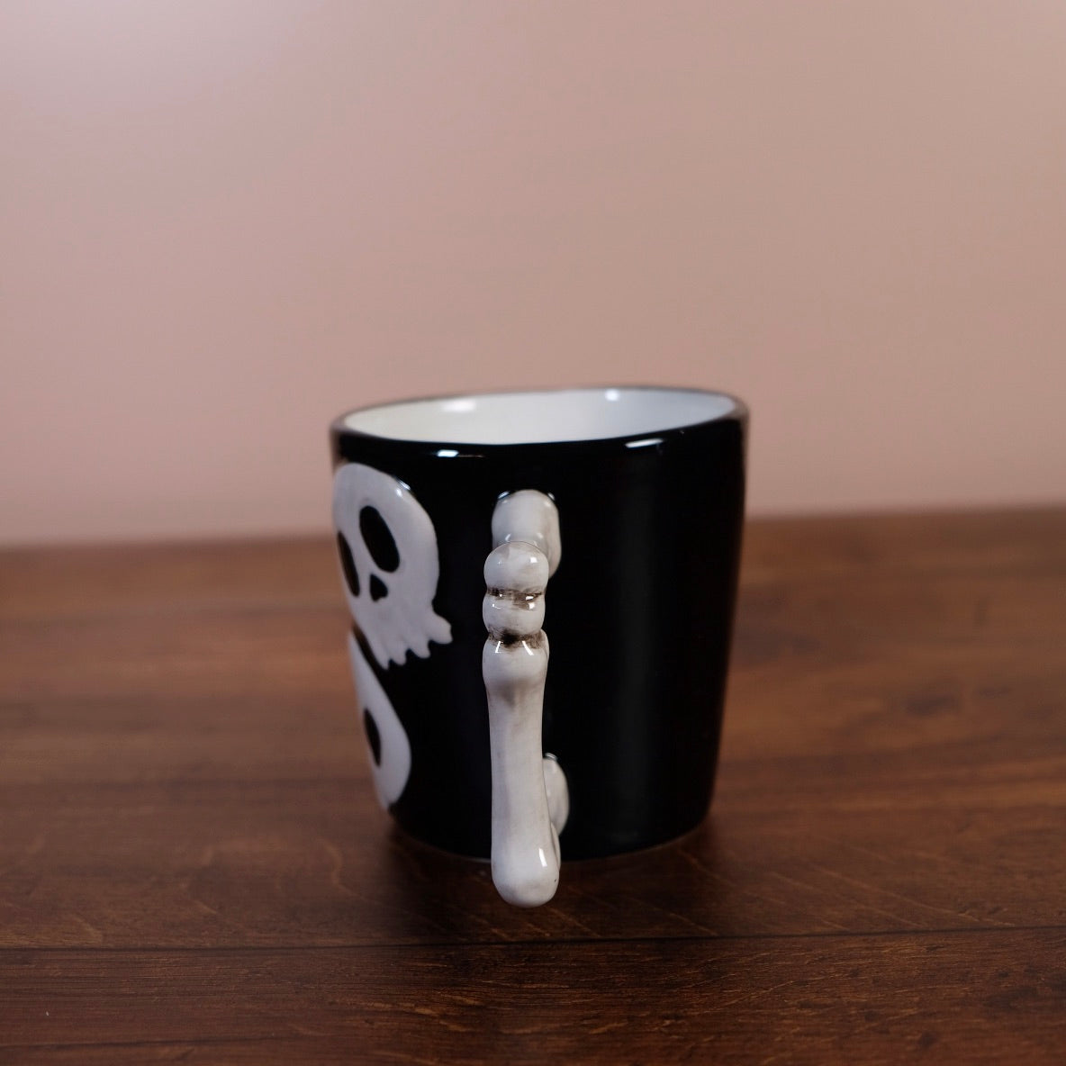 Halloween Skull Fig Mug - Thumbnail 5