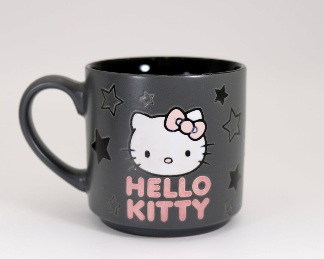Hello Kitty Black Star Mug Set