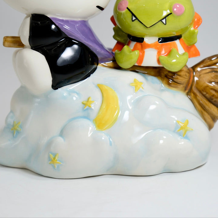 Hello Kitty and Keroppi figurine