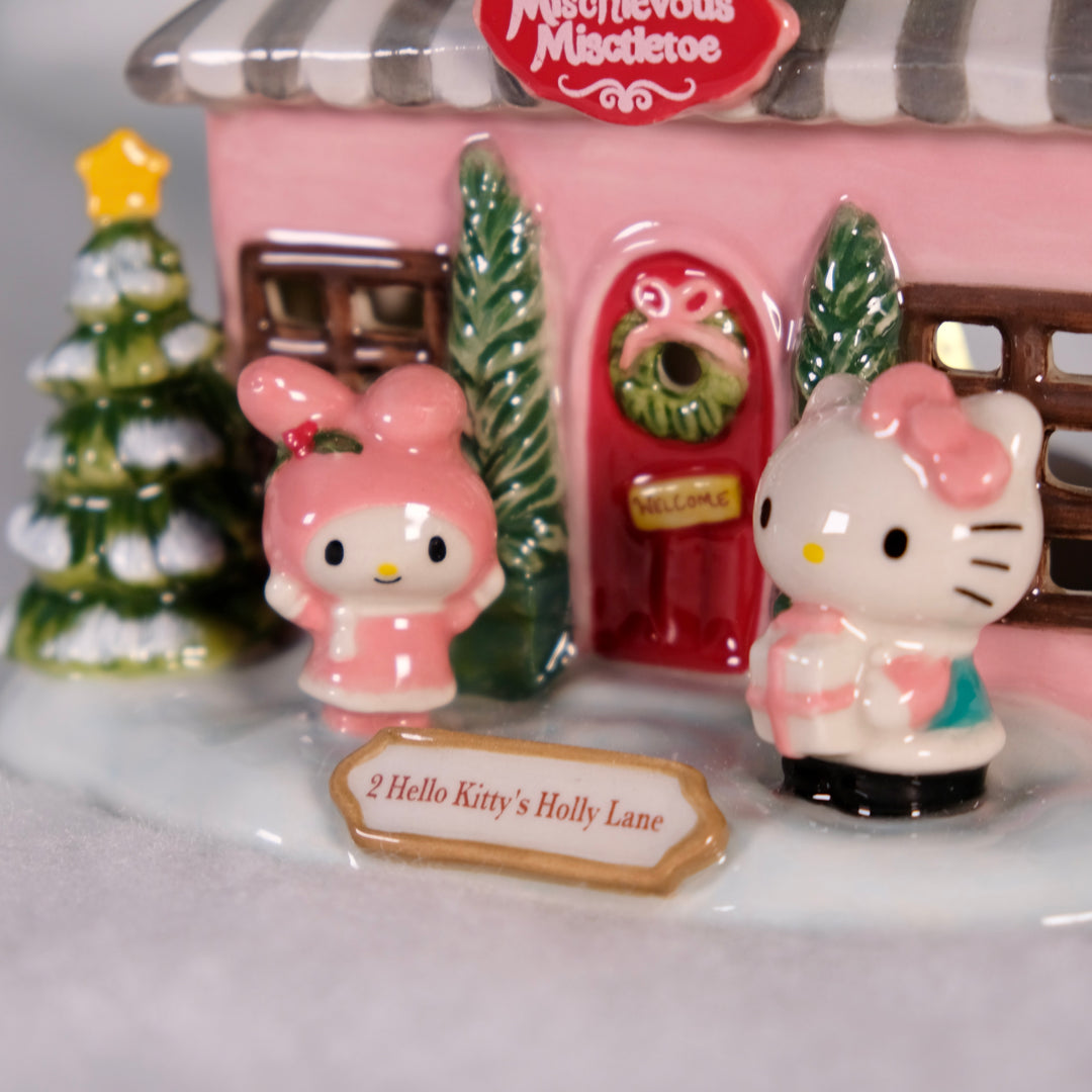 Kuromi's Mischievous Mistletoe Candle House