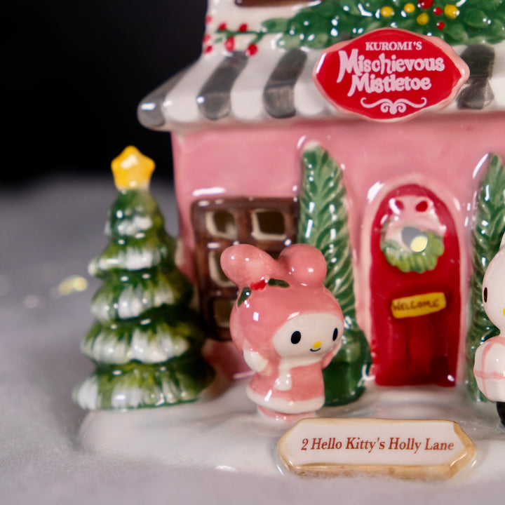 Kuromi's Mischievous Mistletoe Candle House