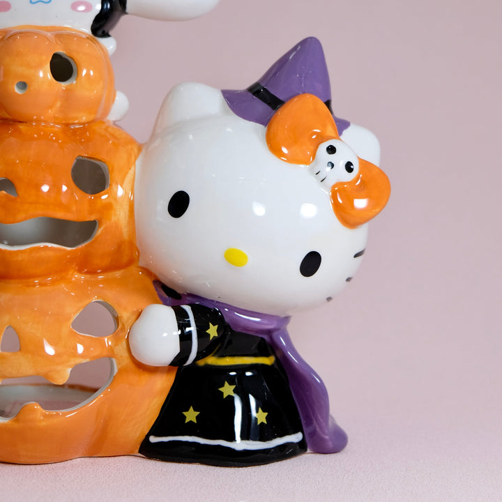 Hello Kitty and Cinnamoroll Haunted Heights Candle House