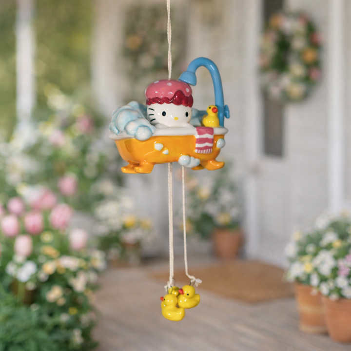 Hello Kitty Tub Time Wind Chime