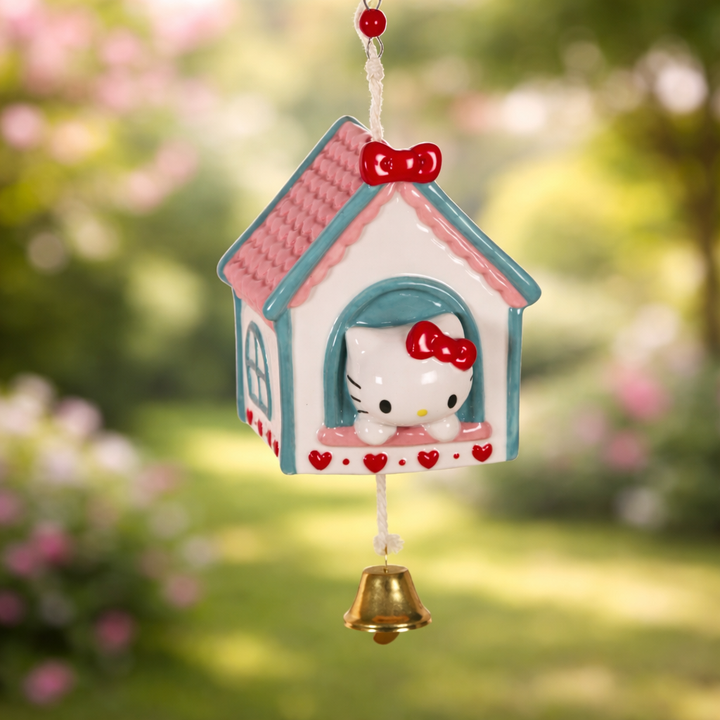 Hello Kitty House Wind Chime