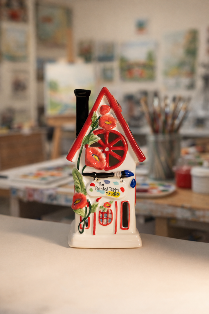 The Painted Poppy Studio Candle House