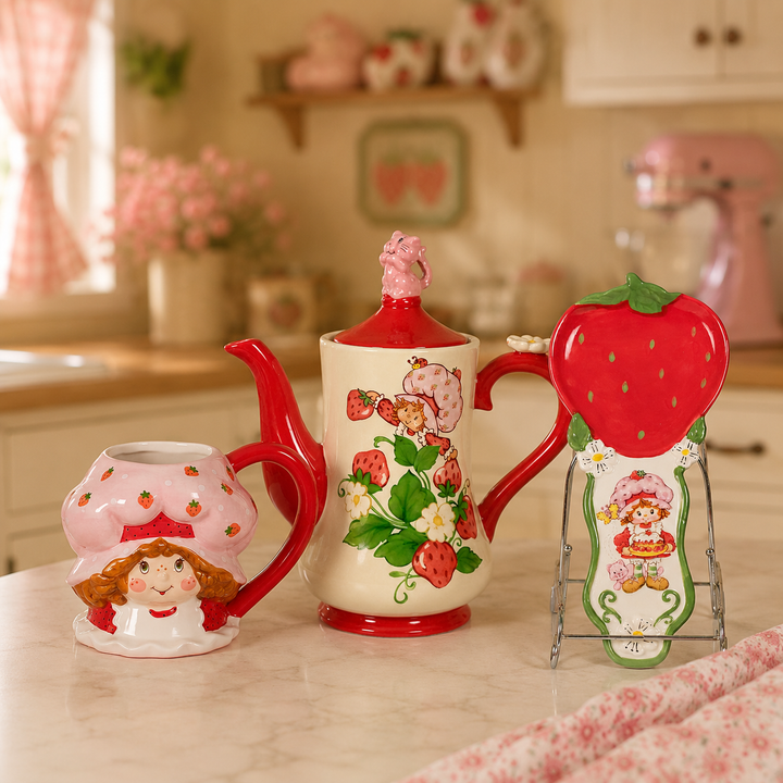 Strawberry Shortcake Sweet Tea Set