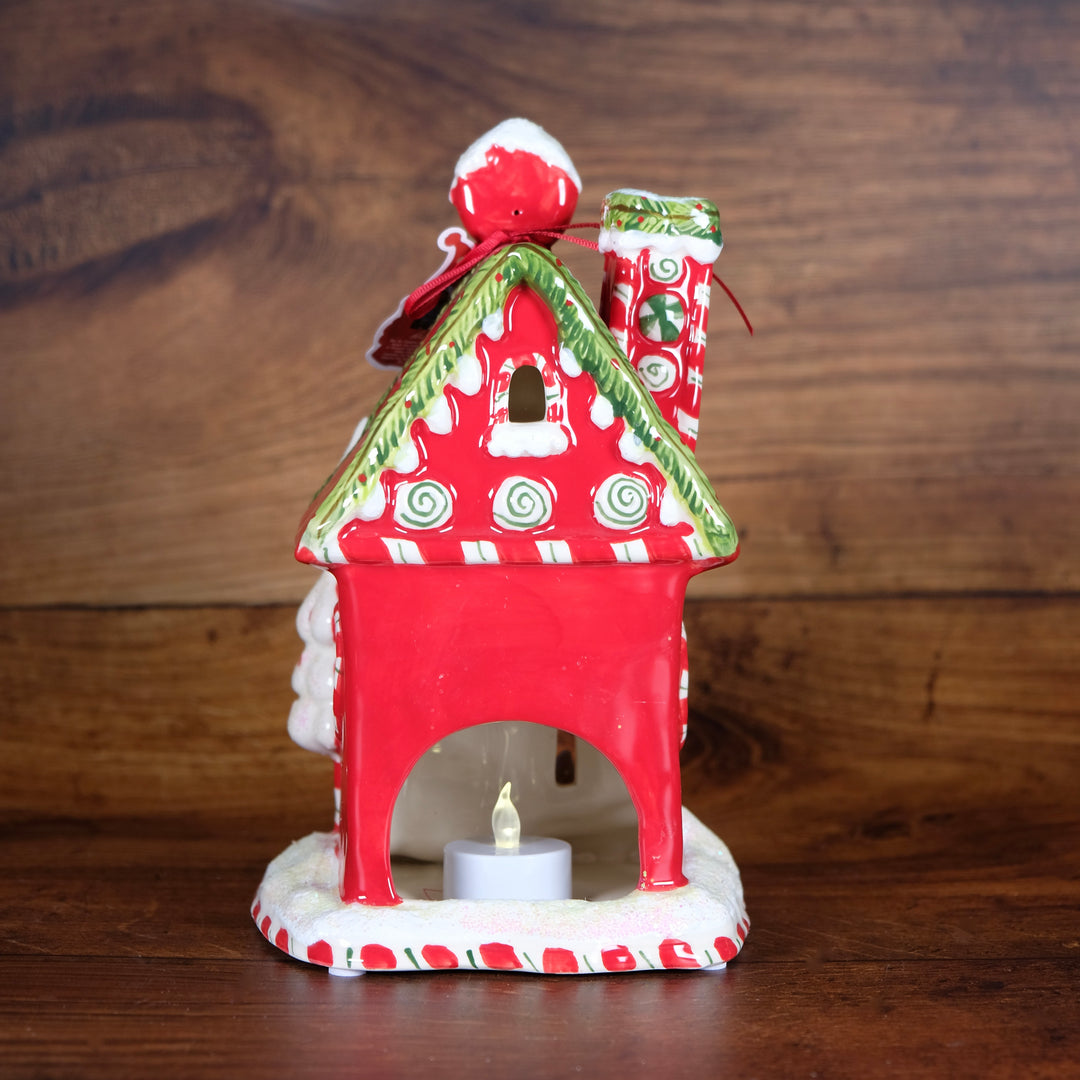 Candy Cane Inn Candle House