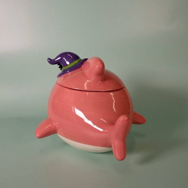 Spooky Mommy Shark Family Figural Container