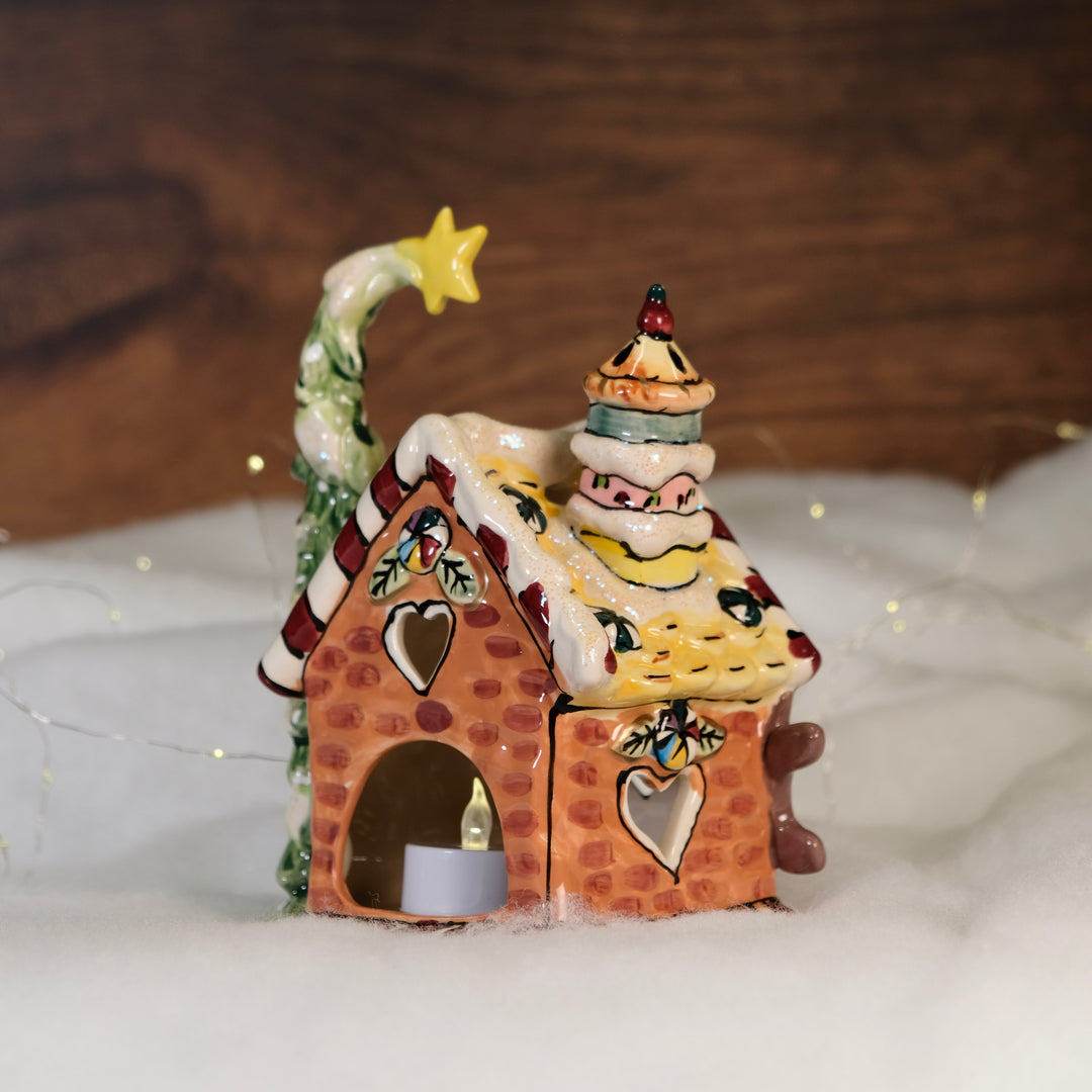 Gingerbread Candle House