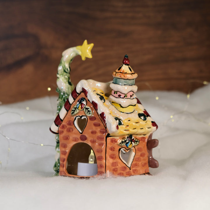 Gingerbread Candle House