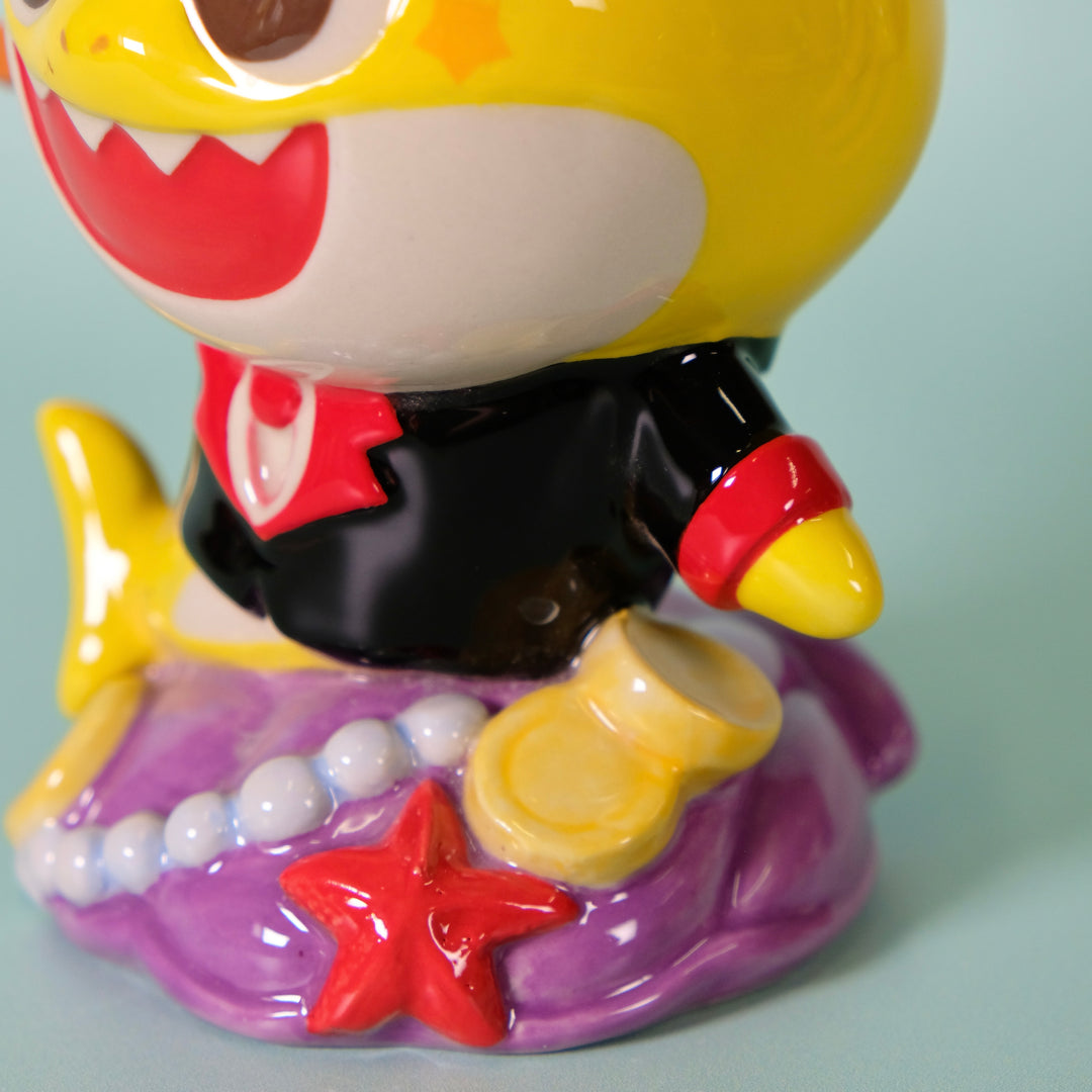 Baby Shark Pirate Family Figurine