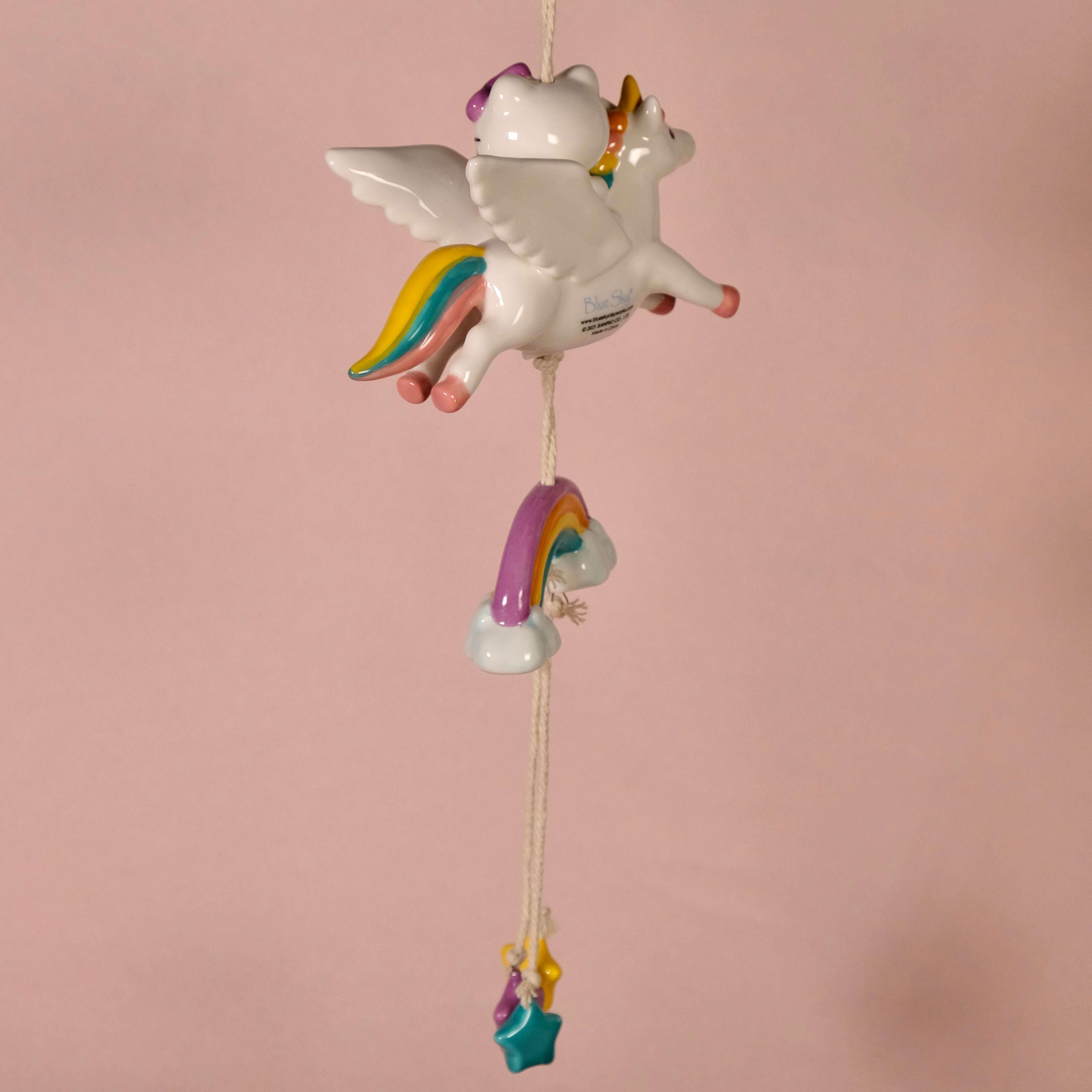 Blue Sky Clayworks Hello Kitty Wind Chime - Thumbnail 4
