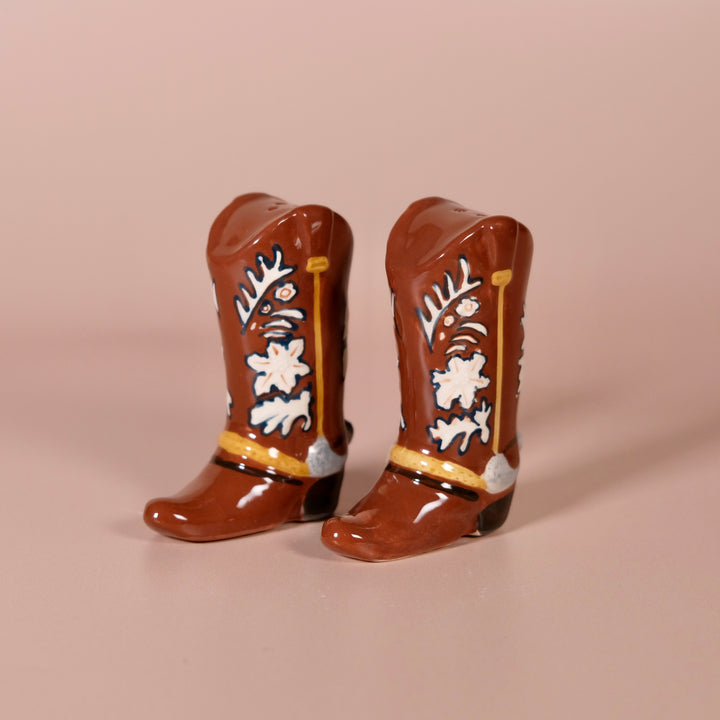 Cowboy Boot Salt & Pepper Set