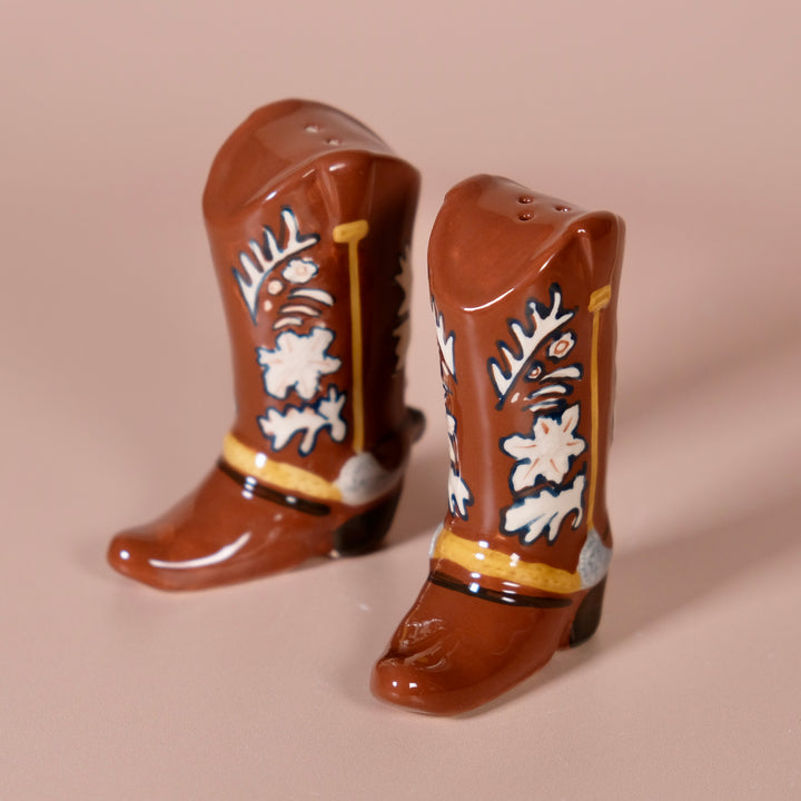 Cowboy Boot Salt & Pepper Set