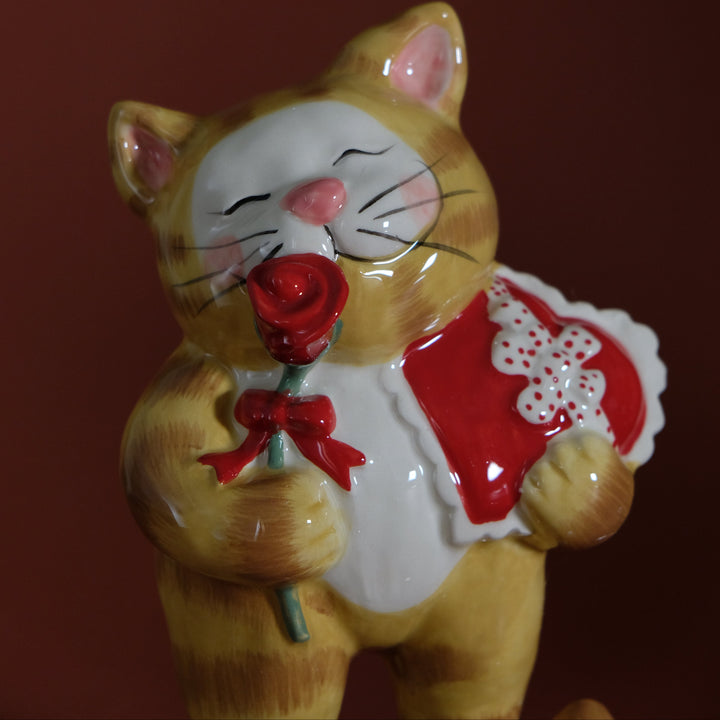 I Love You Meowy Much! Cat Figurine