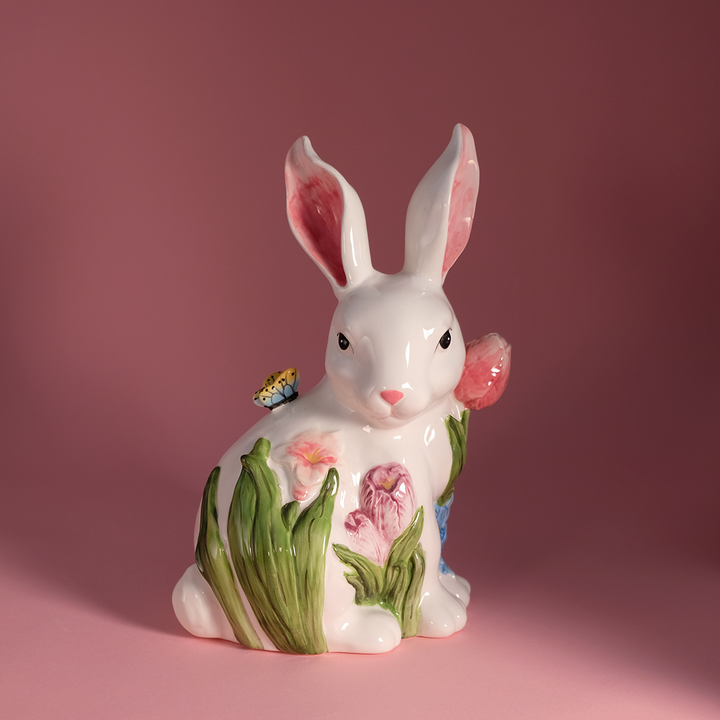 Blossom Valley Julie Bunny and Butterfly Figurine