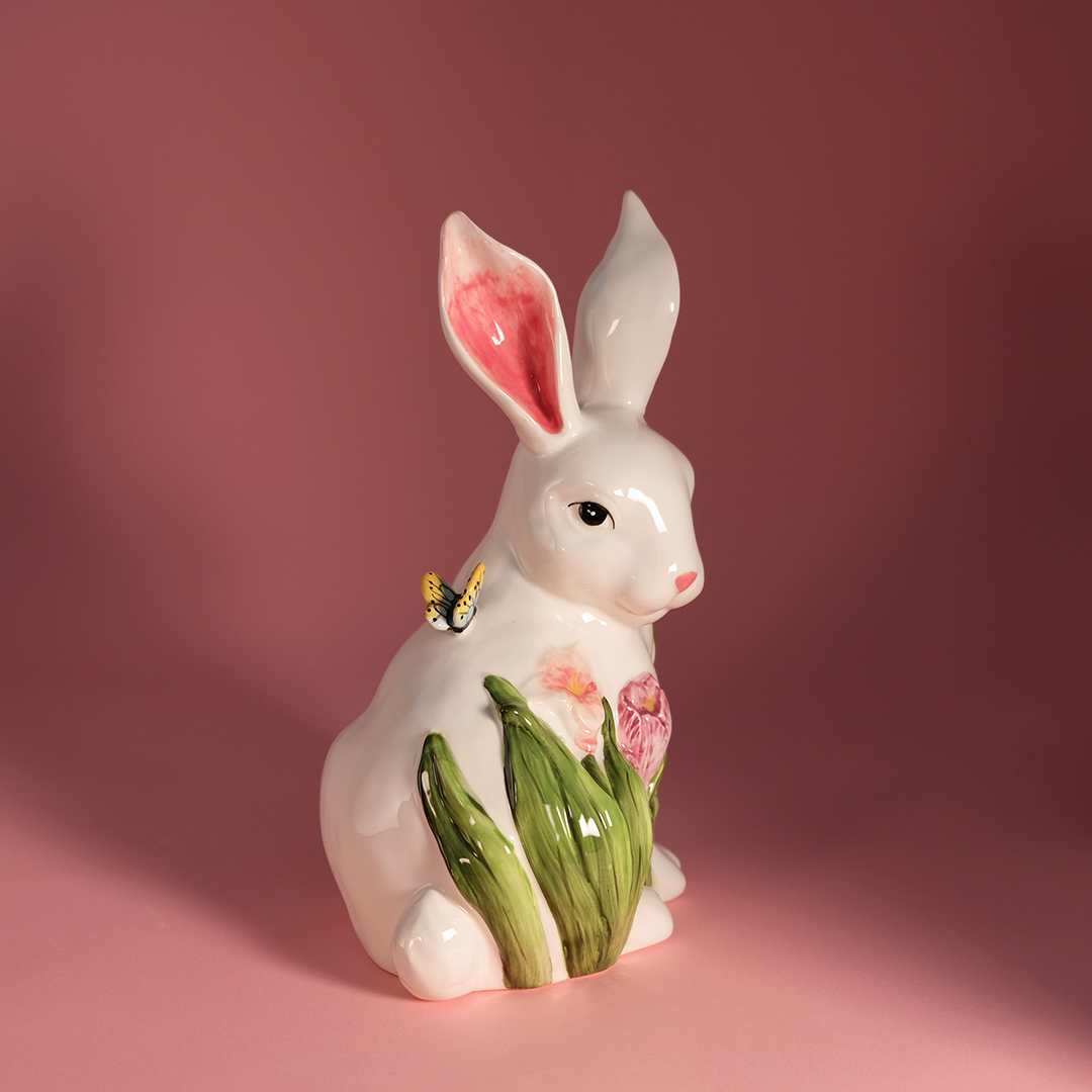 Blossom Valley Julie Bunny and Butterfly Figurine