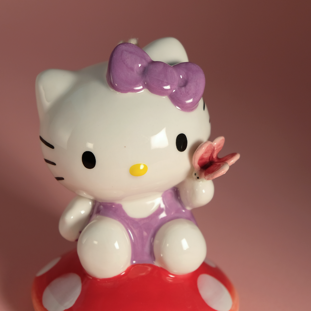 Hello Kitty Mushroom Wind Chime