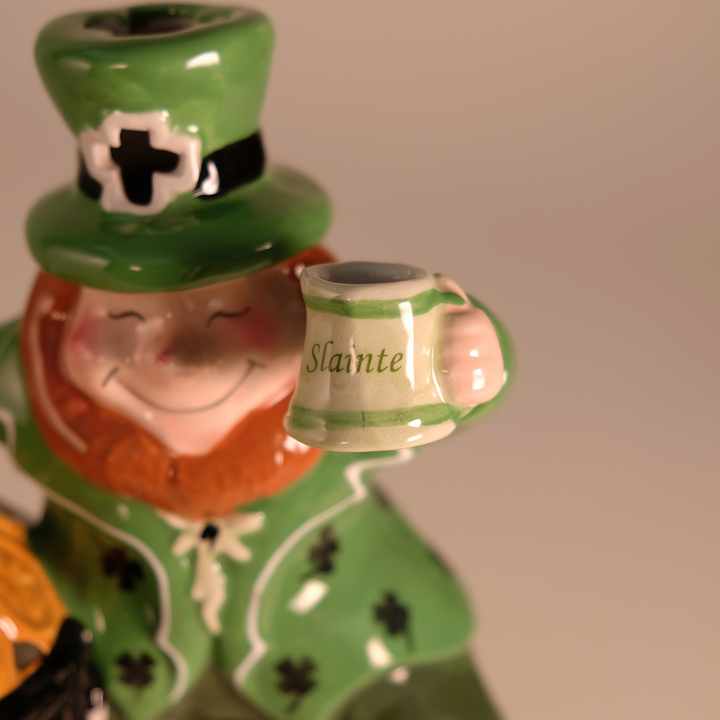 Finnigan O'Fig Dancing A Wee Jig Tealight Holder- Irish