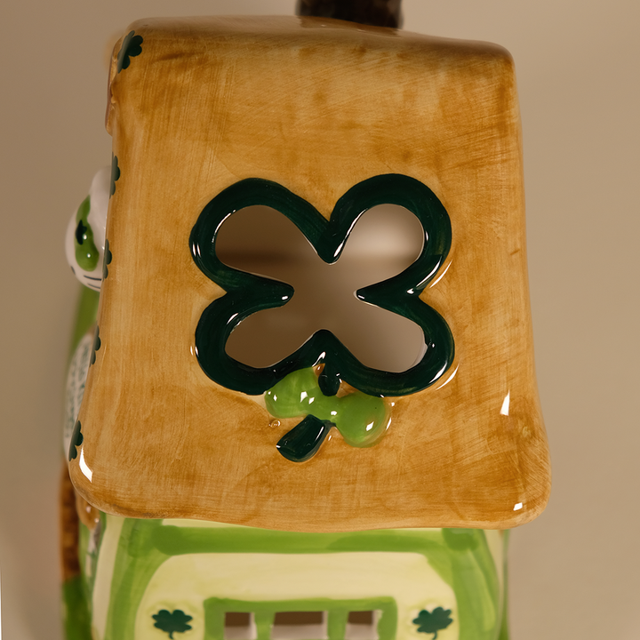 Hello Kitty Lucky Shamrock Candle House