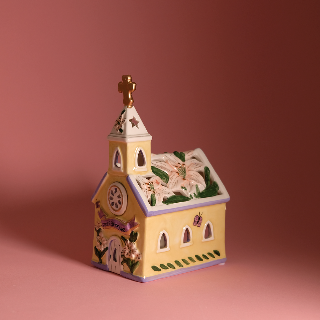 Easter Blessings Church Candle House