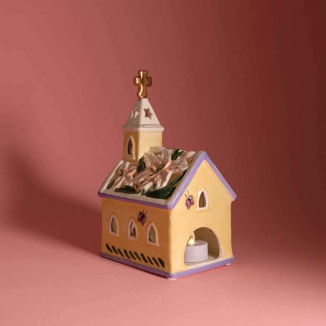 Easter Blessings Church Candle House