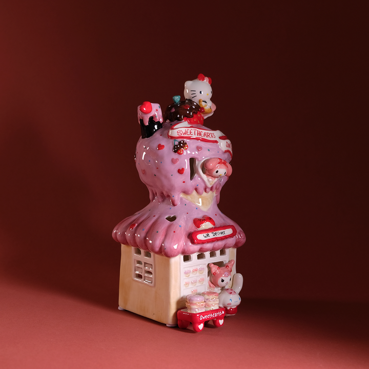 Hello Kitty and Friends Sweet Heart Donut Shop Candle House