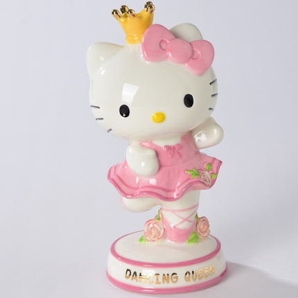 Clayworks Hello Kitty Dancing Queen Figurine