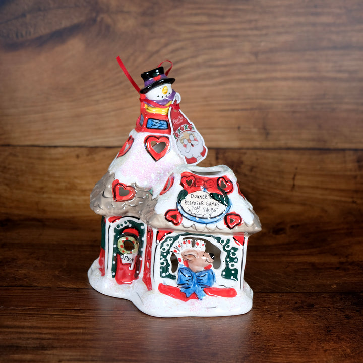 ReindeerVille - Donner's Reindeer Games Toy Shop Candle House