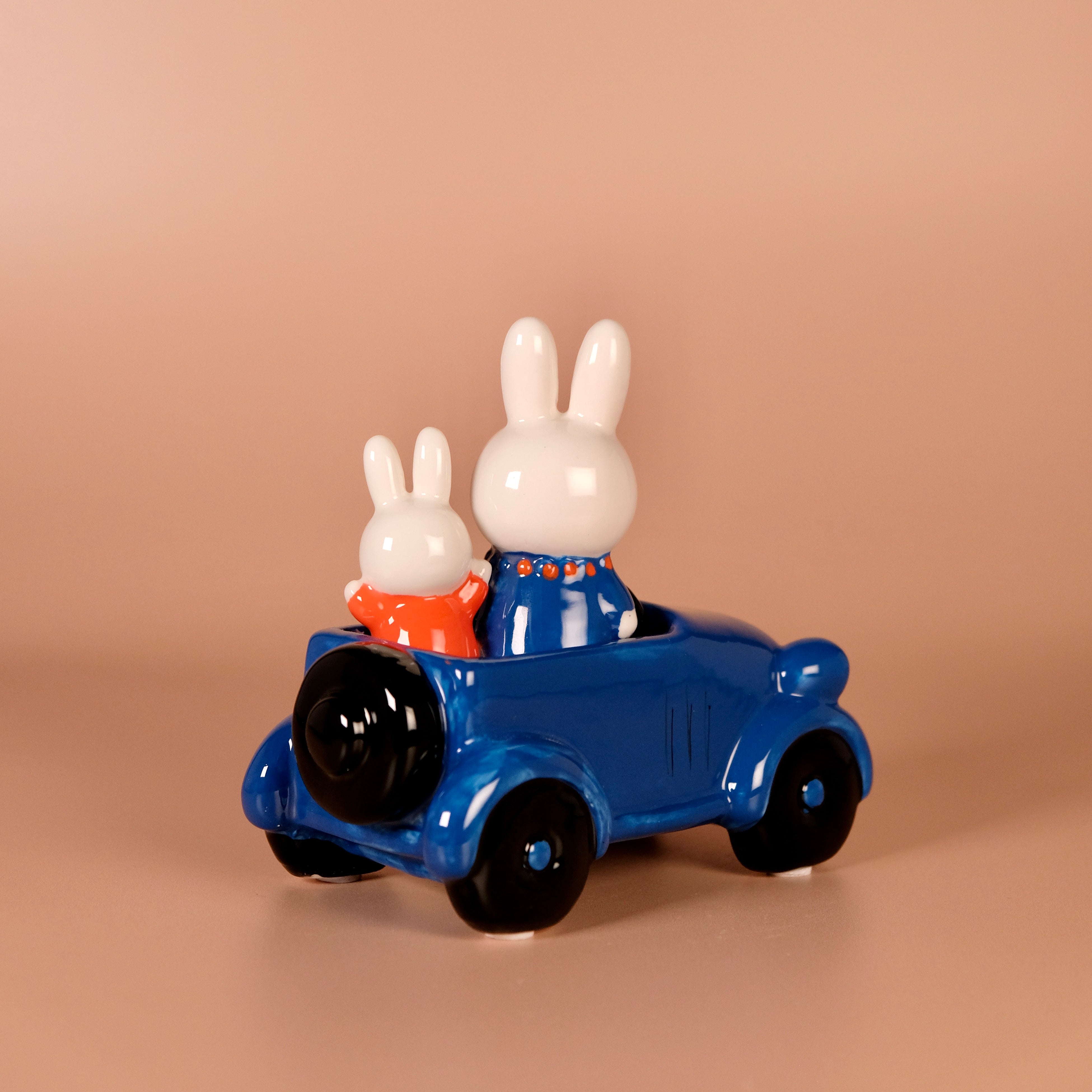 Miffy and Mom Cruising Figurine | Handcrafted Collectible
