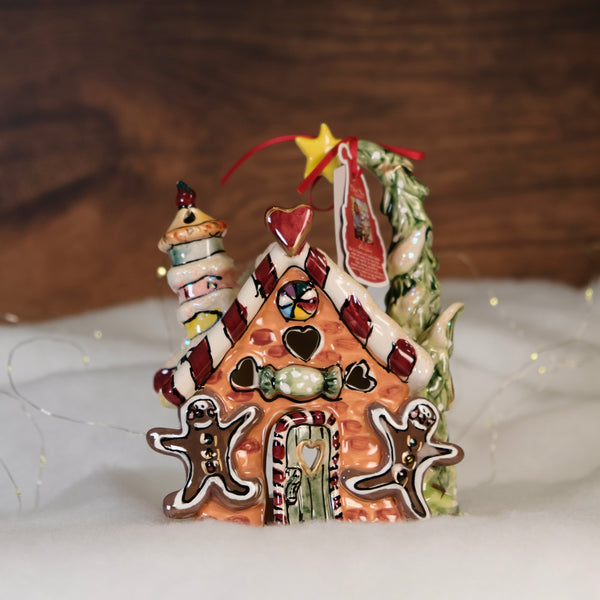 作家 ヘザーゴールドミンク　陶器 トナカイ村 キャンドルハウス 7点セット E94A7EF9-DFF0-4399-95F8-