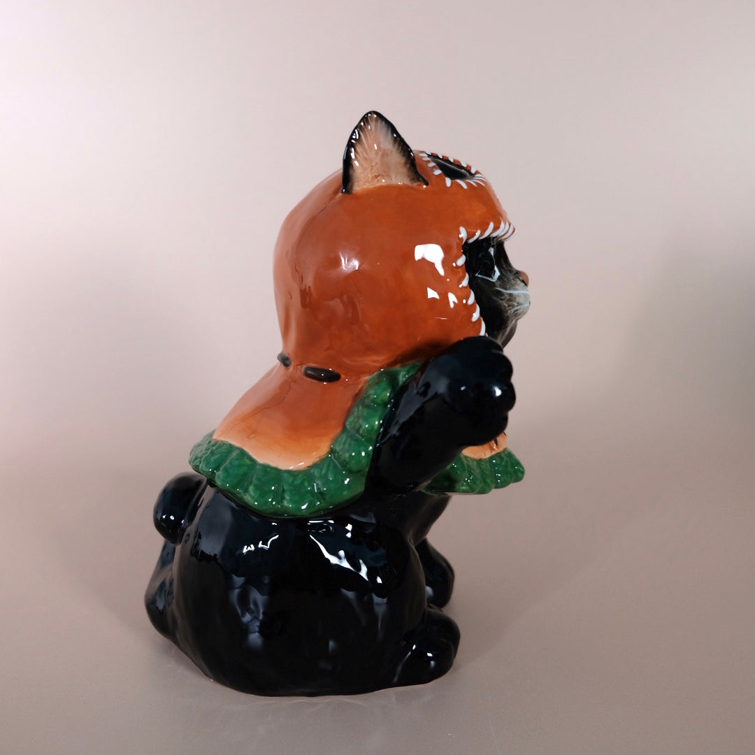 PumpkinHead Cat Figurine