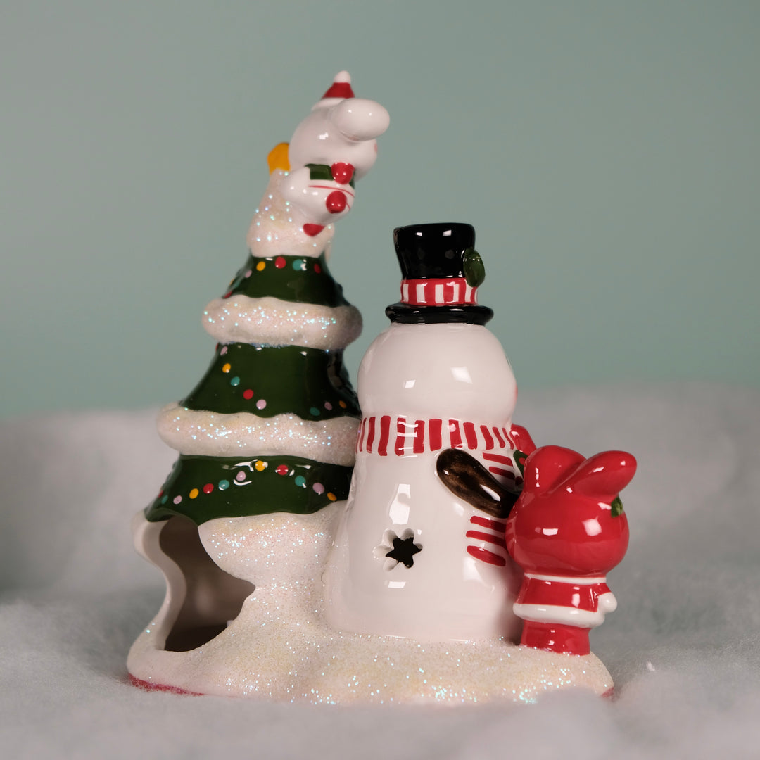 Let it Snow Hello Kitty and Friends Tealite Holder