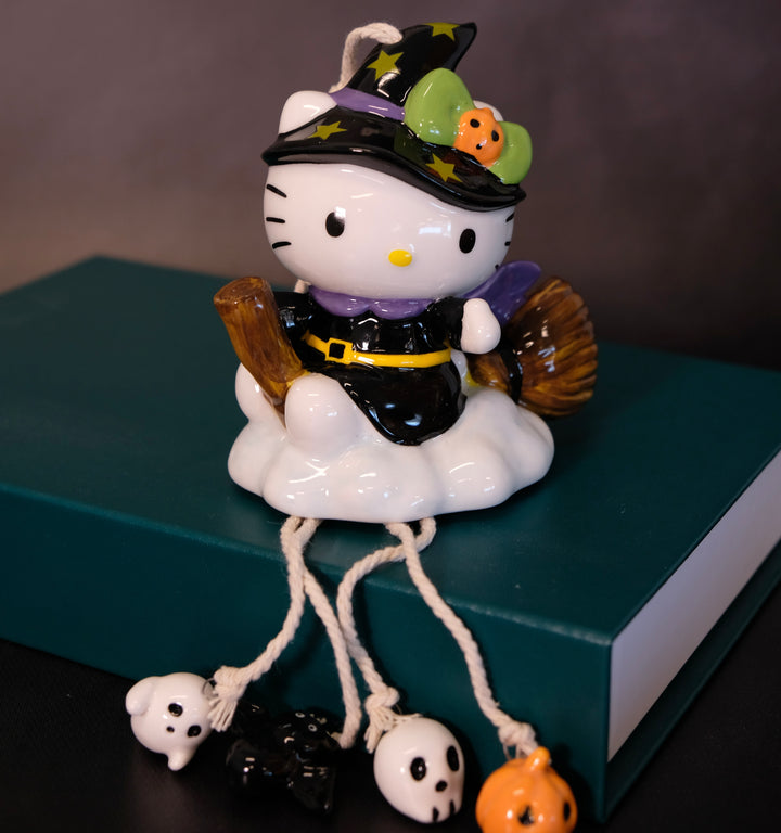 Hello Kitty Witch Charm Wind Chime