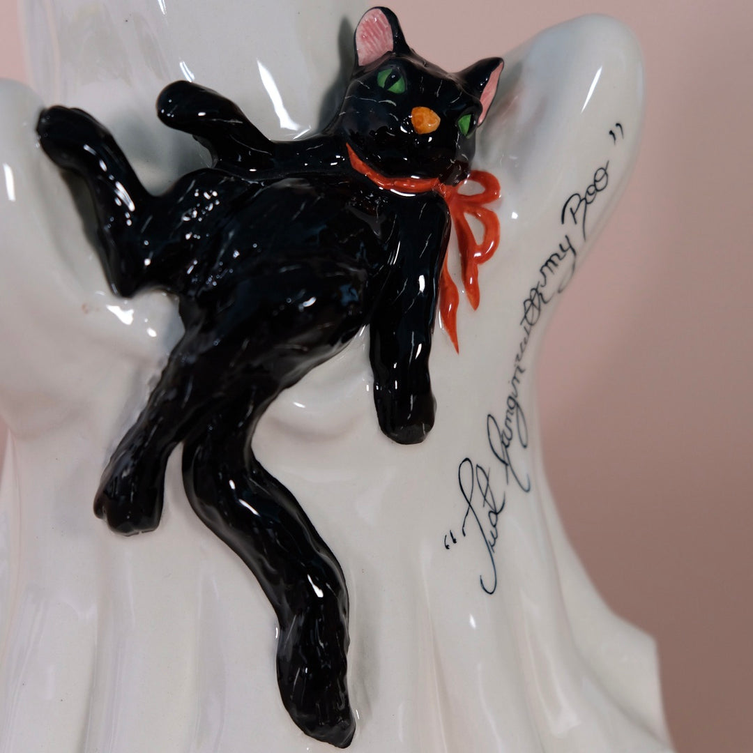 Ghost Cat Figurine