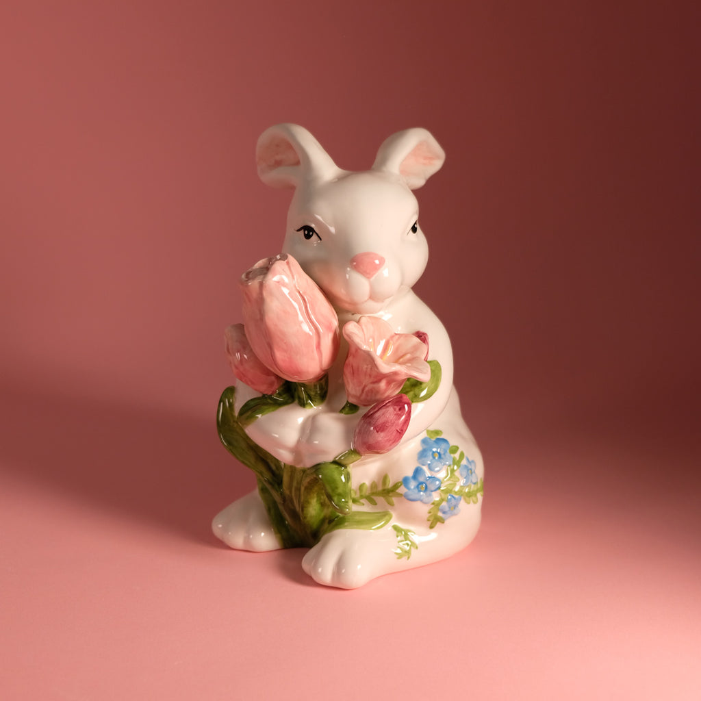  Blossom Calli Bunny 激レア　北米限定うさぎ Blossom Valley Bonnie Bunny Figurine