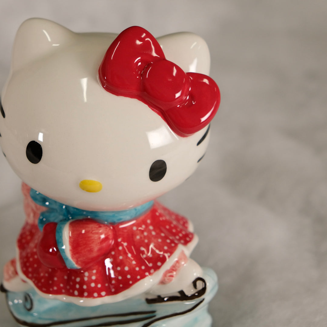 HELLO KITTY ICE SKATING FIGURINE