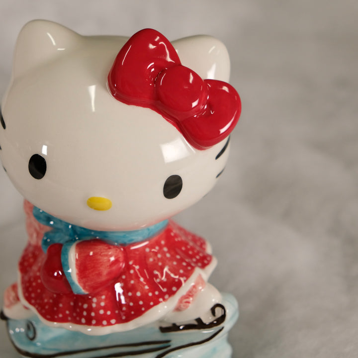 HELLO KITTY ICE SKATING FIGURINE