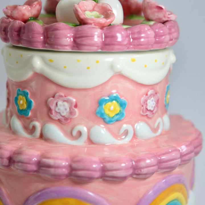 Hello Kitty Cake Cookie Jar