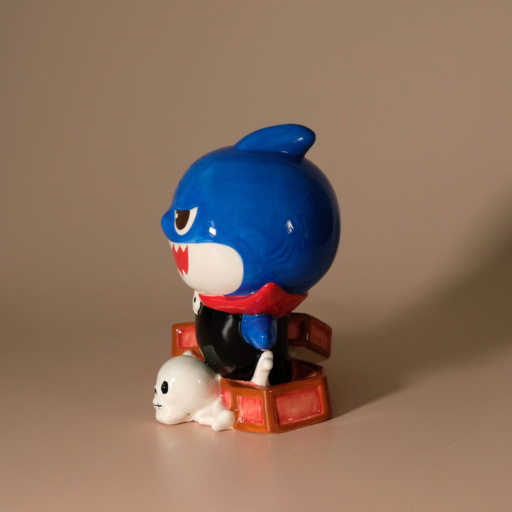 Daddy Shark Vampire Figurine