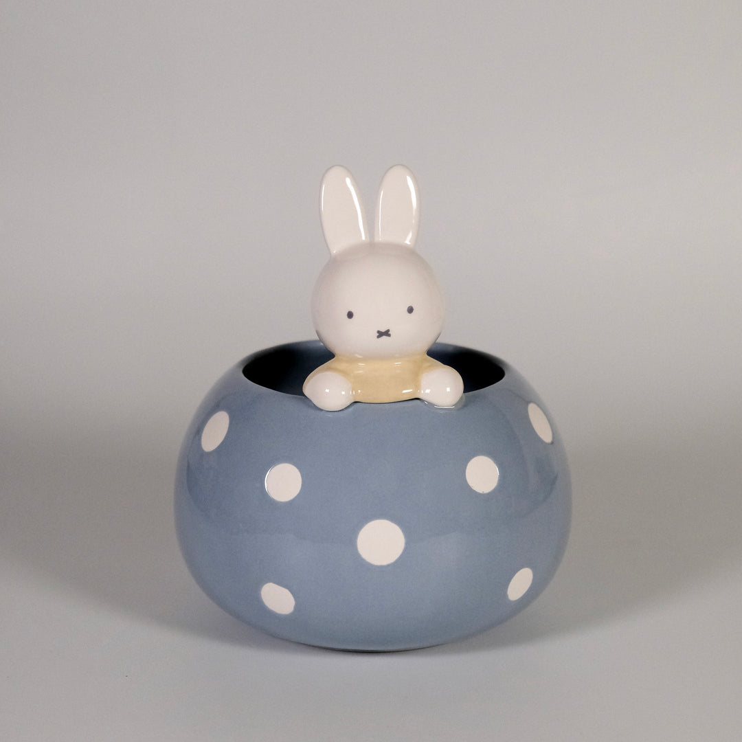 Miffy Peek-A-Bloom Blue Planter
