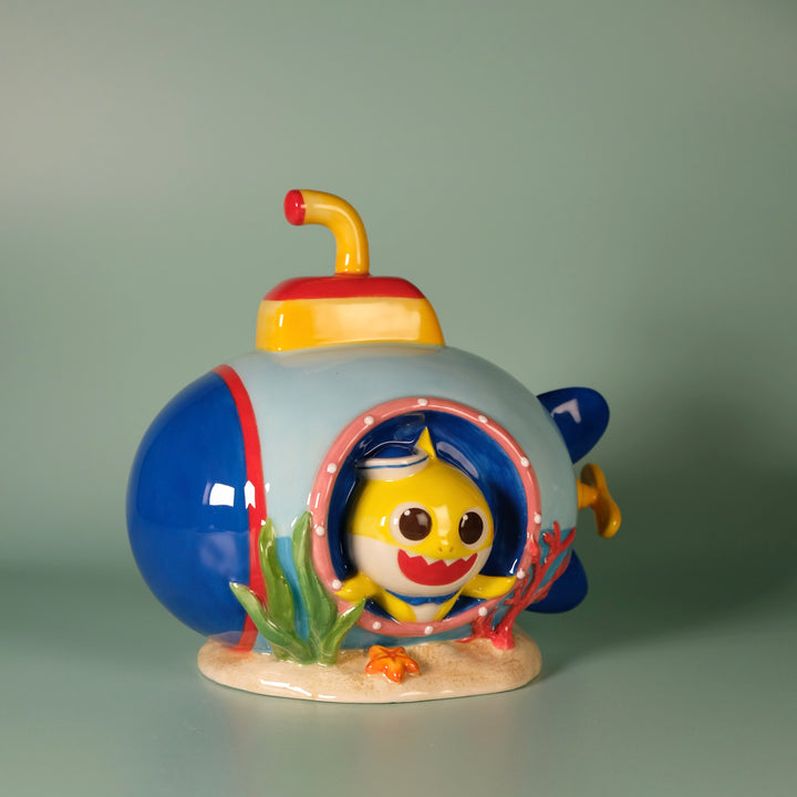 Baby Shark Submarine Cruising Piggy Bank