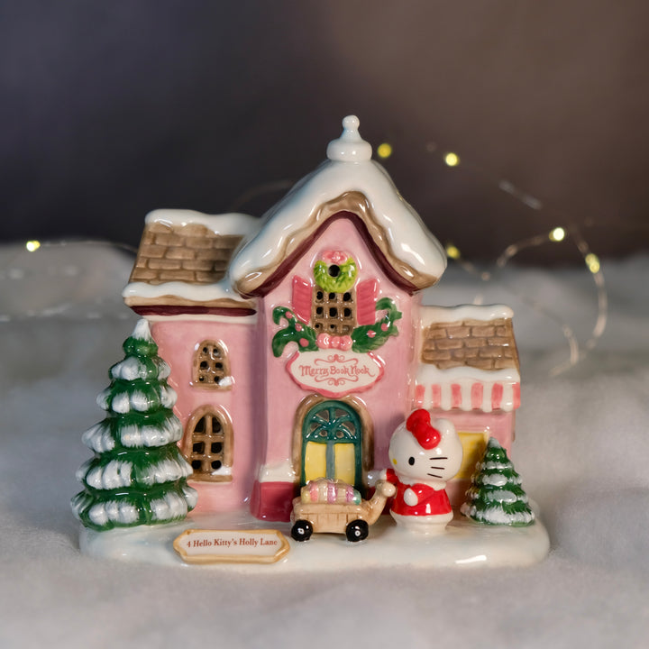 Hello Kitty's Merry Book Nook Candle House