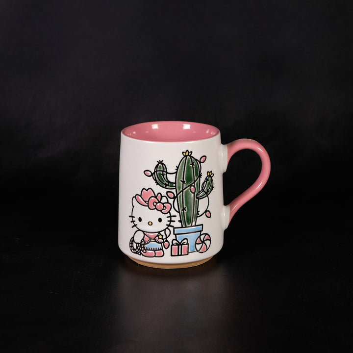 Hello Kitty Pink Holiday 17oz Mug Set of 2