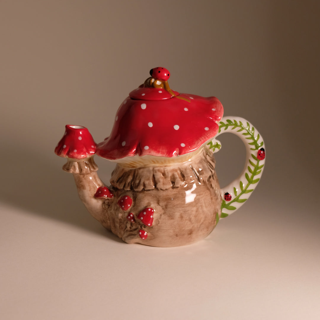 Blue Sky Clayworks Mushroom Teapot - Thumbnail 4