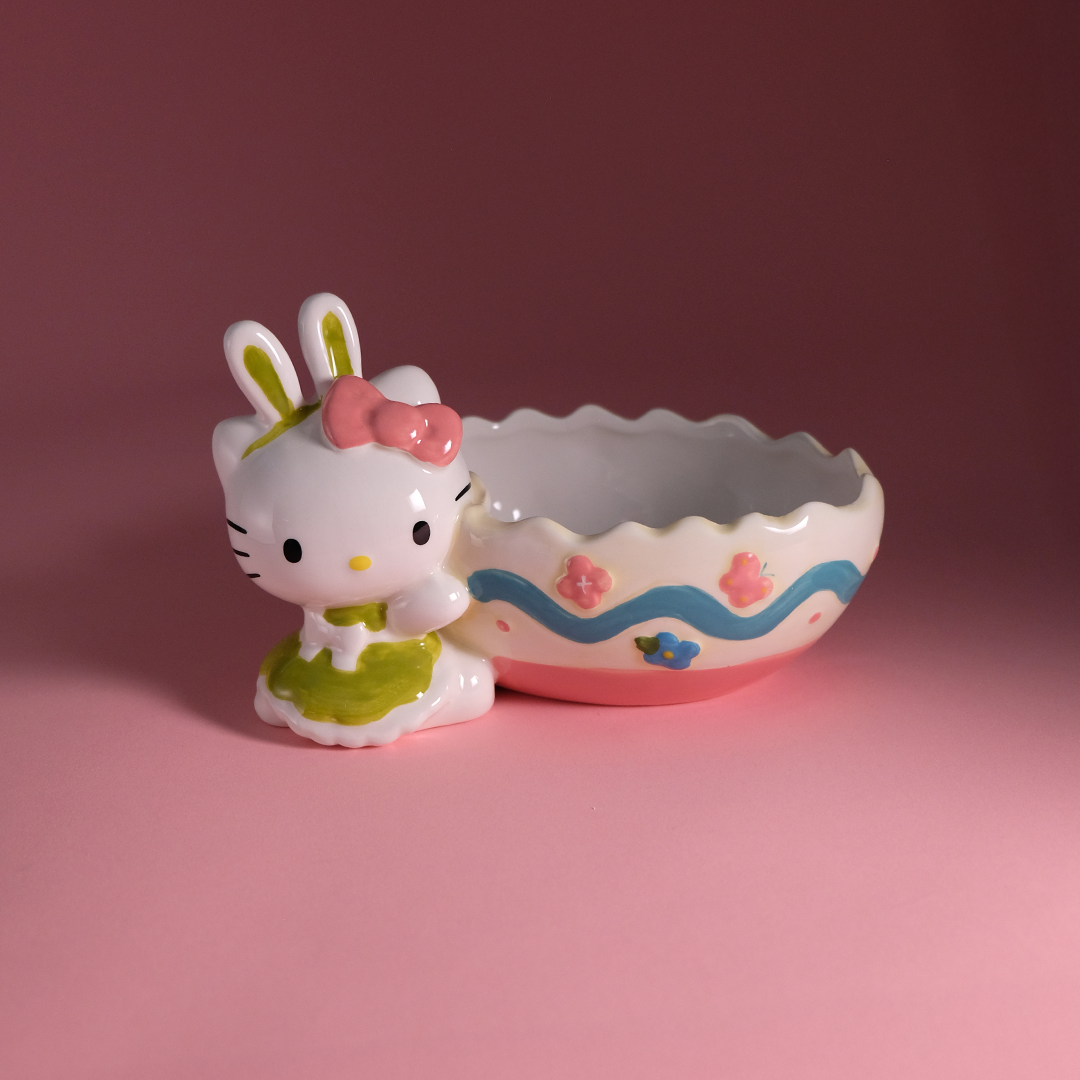 Hello Kitty Bunny Egg Candy Bowl - Easter Dress