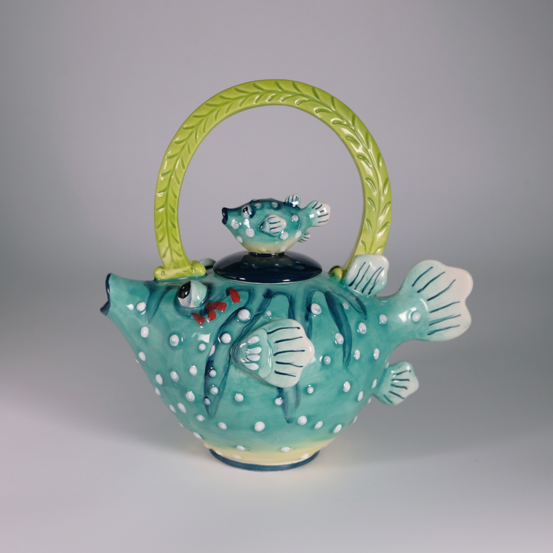 Puffer Fish Teapot