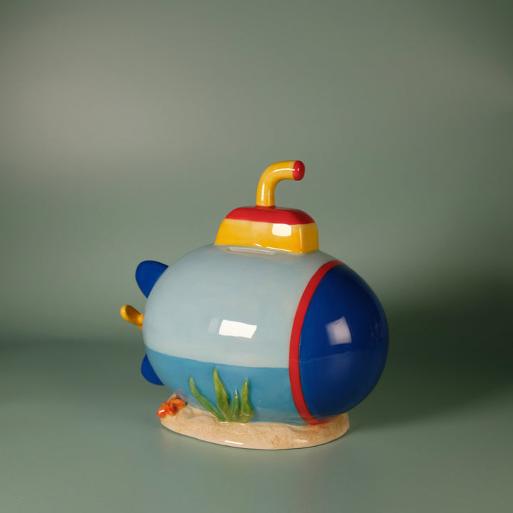 Baby Shark Submarine Cruising Piggy Bank